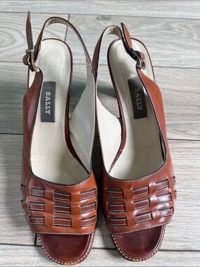 Bally Brown Leather sandal